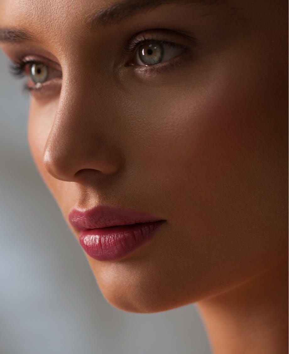 Philadelphia rhinoplasty patient model with a petite nose