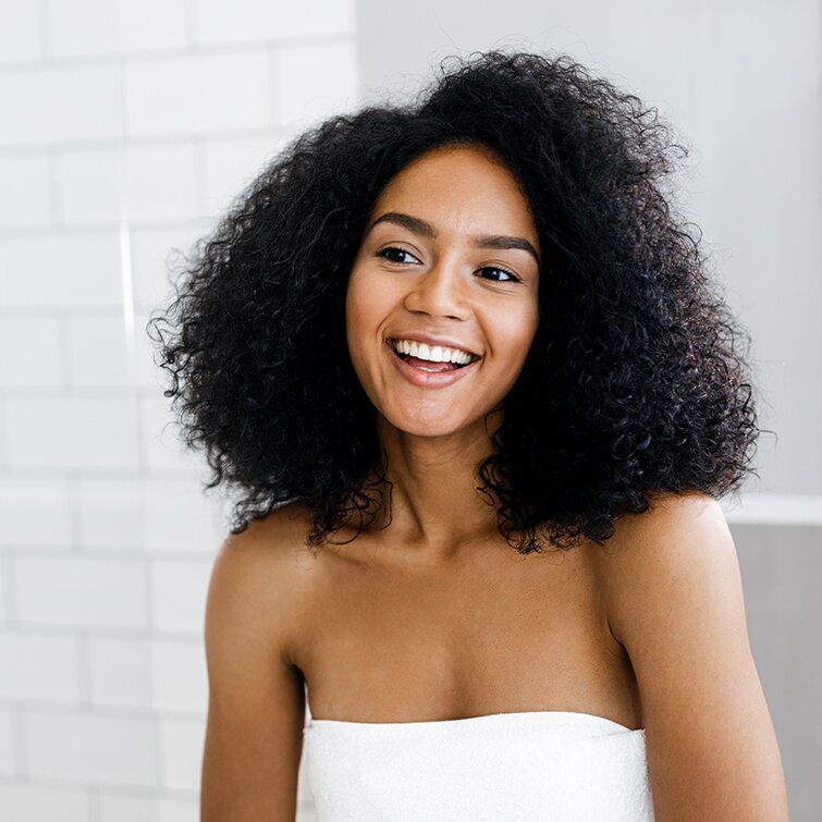 Philadelphia fat grafting model in a white top